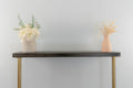 14x4cm Gold Industrial Console Table - Rack n Rail