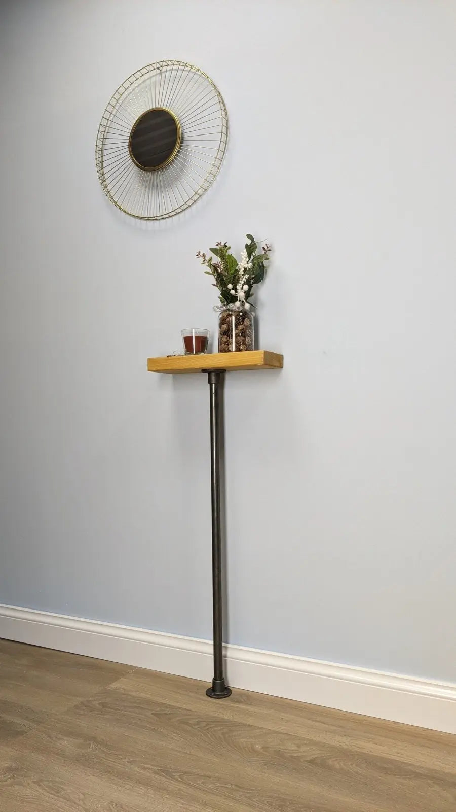 23x4 Industrial Wooden Console Table - Rack n Rail