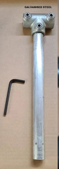 23x4cm Industrial Wooden Console Table - Rack n Rail