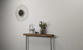 23x4cm Industrial Wooden Console Table - Rack n Rail