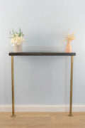23x4cm Industrial Wooden Console Table - Rack n Rail