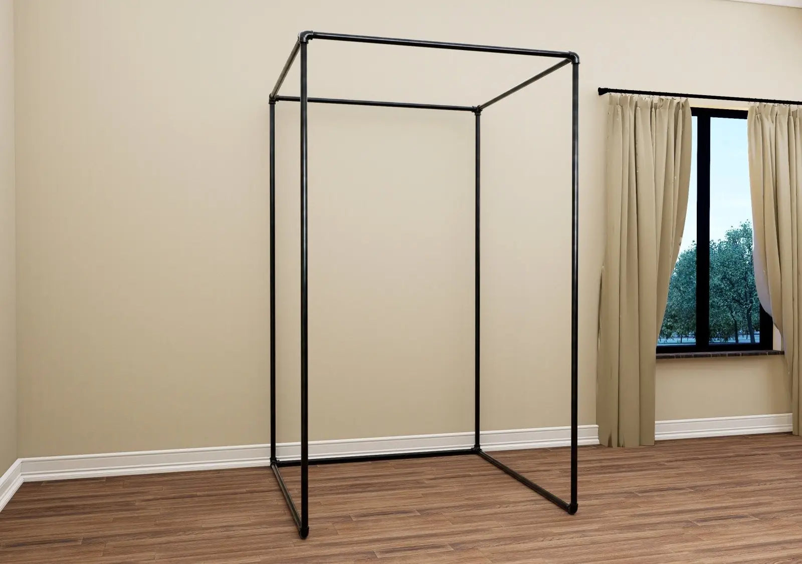 BIRVA Free - standing Changing Room - Rack n Rail