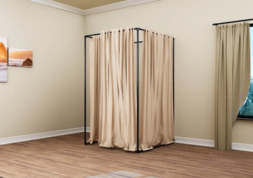 BIRVA Free - standing Changing Room - Rack n Rail