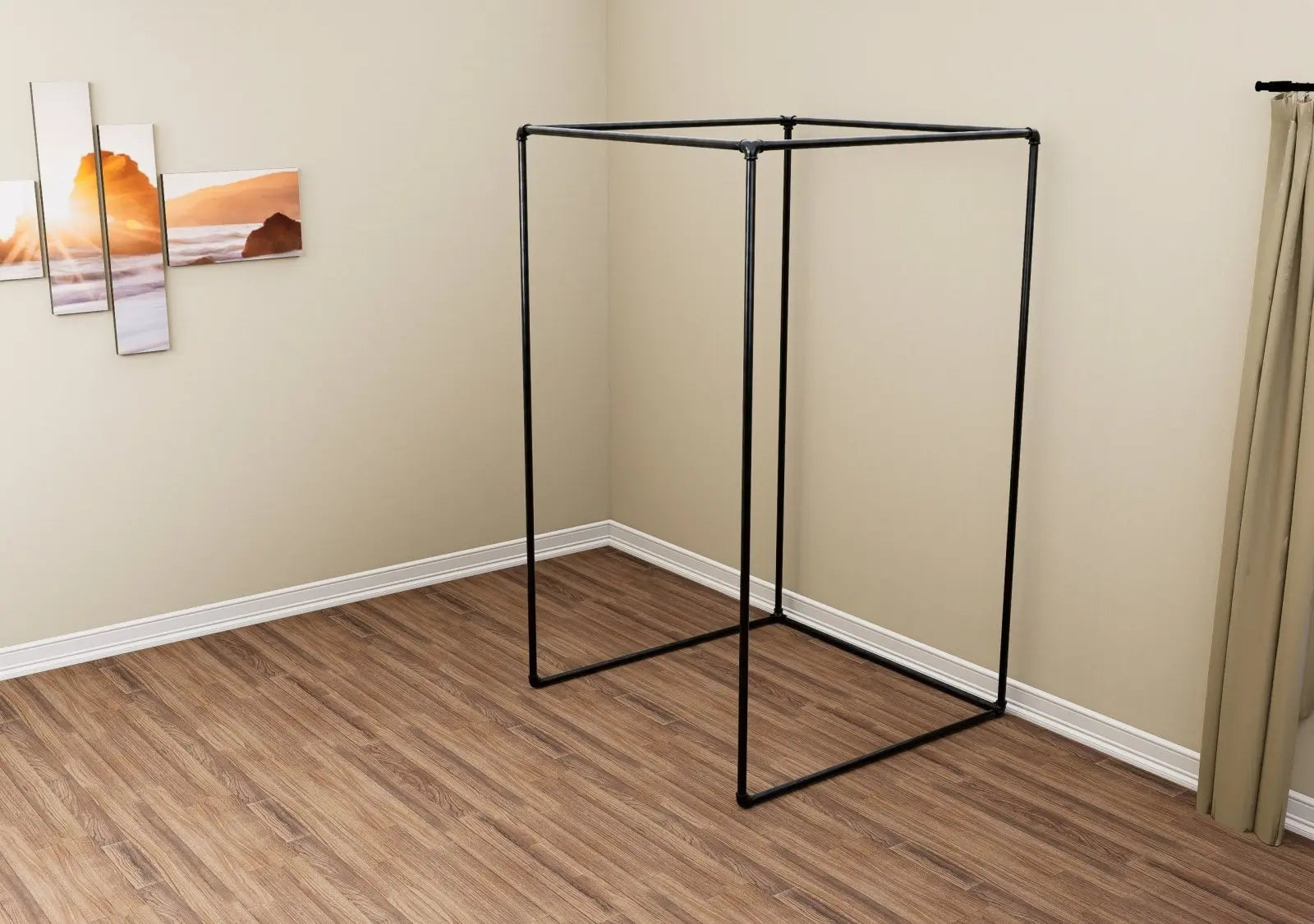 BIRVA Free - standing Changing Room - Rack n Rail