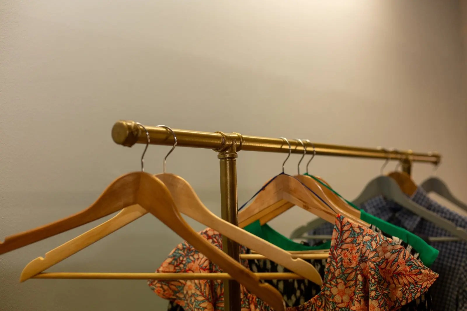 BREVIK Side Hooks Free Standing Clothing Rack - Rack n Rail