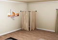 BYLVA Corner wall Mounted Changing Room - Rack n Rail