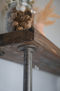 DALGRI Free - Standing Industrial Wooden Console Table - Rack n Rail