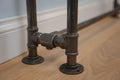 DALGRI Free - Standing Industrial Wooden Console Table - Rack n Rail