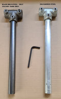 DRAVO Custom Dining Table Galvanized Pipe Legs - Rack n Rail