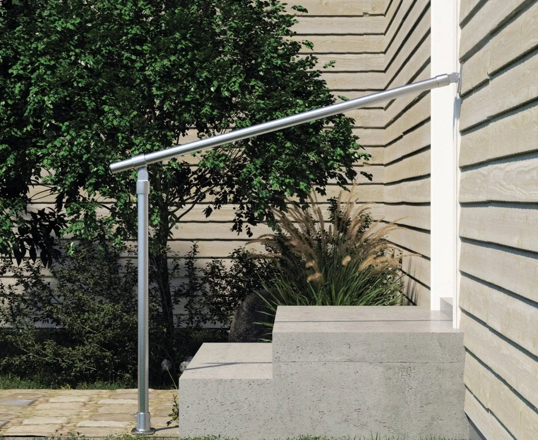 FILKA Custom Made Outdoor Industrial handraild - Rack n Rail