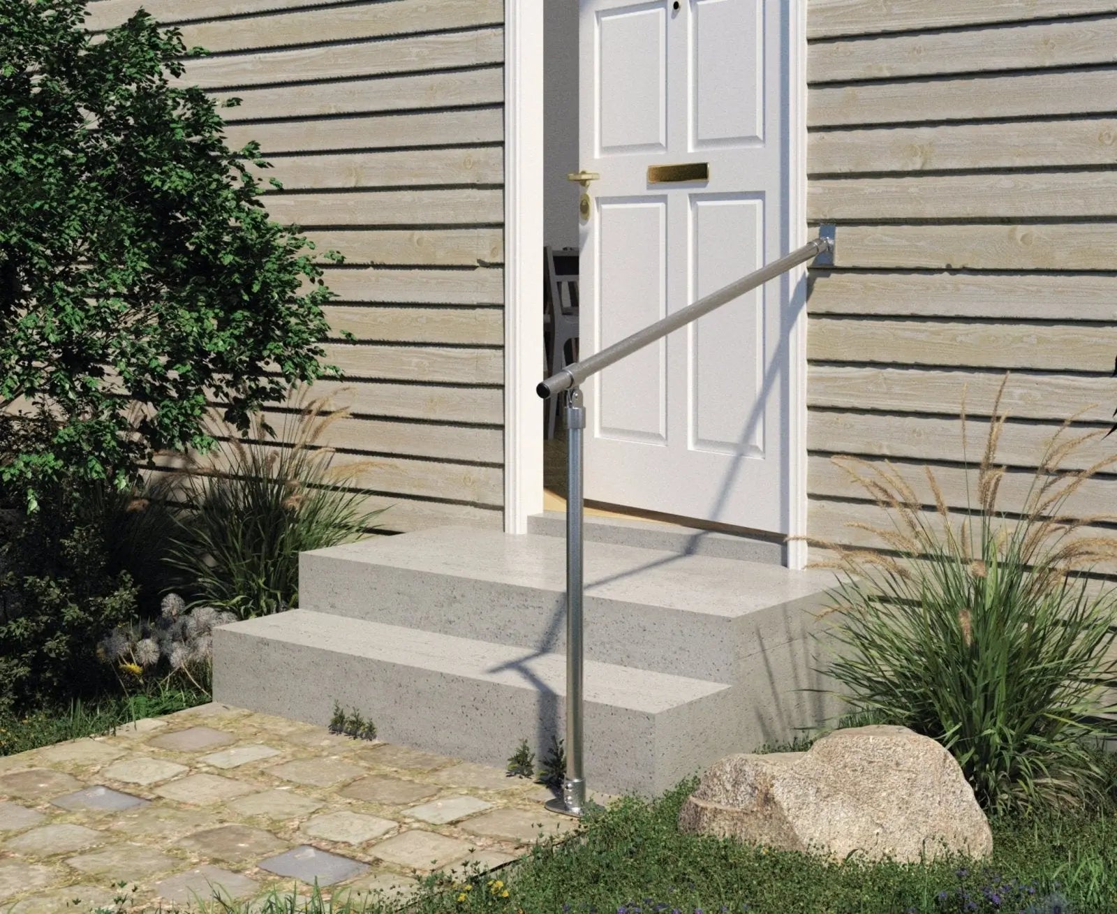 FILKA Custom Made Outdoor Industrial handraild - Rack n Rail