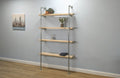 GRENDI Industrial Metal Pipe Shelving Unit - Rack n Rail
