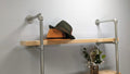 GRENDI Industrial Metal Pipe Shelving Unit - Rack n Rail