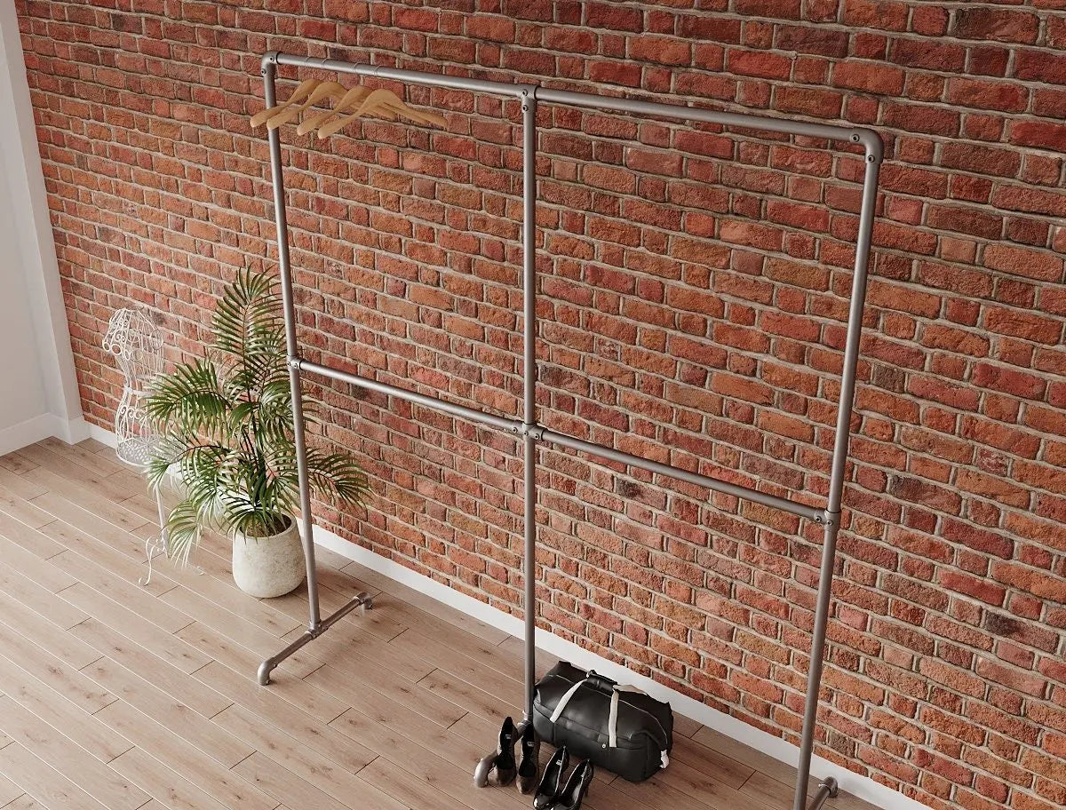 HEKDO Heavy Duty Clothing Rack - Rack n Rail