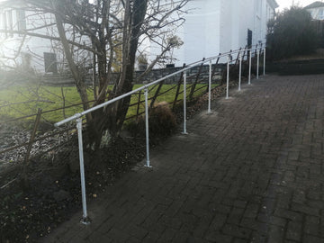 TRONDI Outdoor Industrial pipe hand rail