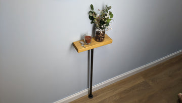 23x4 Industrial Wooden Console Table
