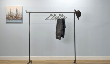 KLORMA Metal Pipe Clothing Rack