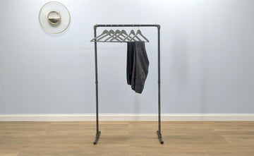 SARNI Industrial Pipe Clothing Rack