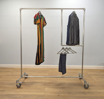 JORMA Vintage Industrial Clothing Rack