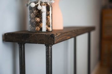 SOBNA Industrial Wooden Console table
