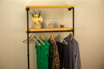 NOLKA Wall Mounted Clothing Rack