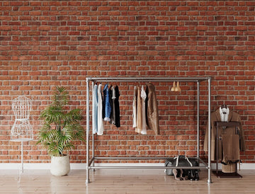 GREVA Industrial Clothing Rail