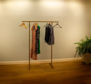 BREVIK Side Hooks Free Standing Clothing Rack