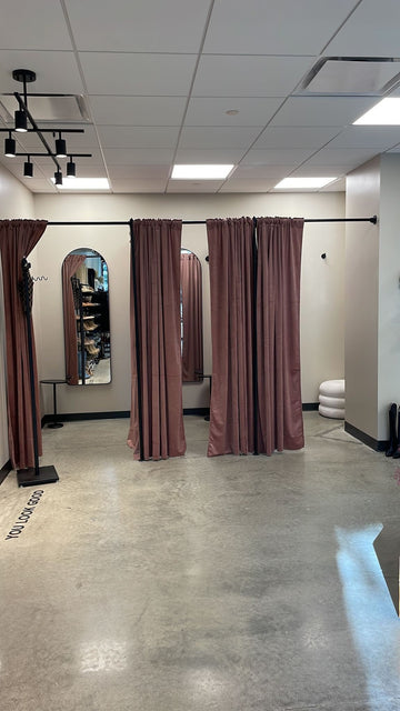 ZOVNI Triple Changing Room Curtain Rail
