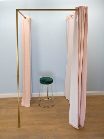 ZENKO Custom Changing Room Curtain Rail