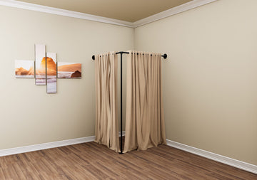 BYLVA Corner wall Mounted Changing Room