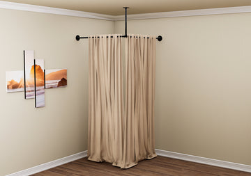 JELVOO Wall and Ceiling mounted changing room