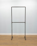 JALKA Industrial Double Free - Standing Clothing Rack - Rack n Rail