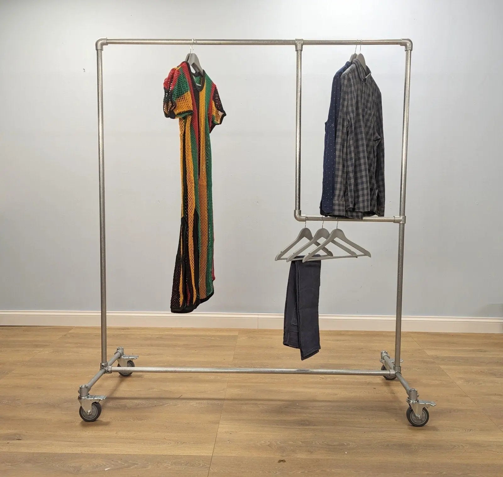 JORMA Vintage Industrial Clothing Rack - Rack n Rail