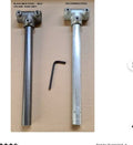 KALDI Galvanized Pipe Legs - Rack n Rail