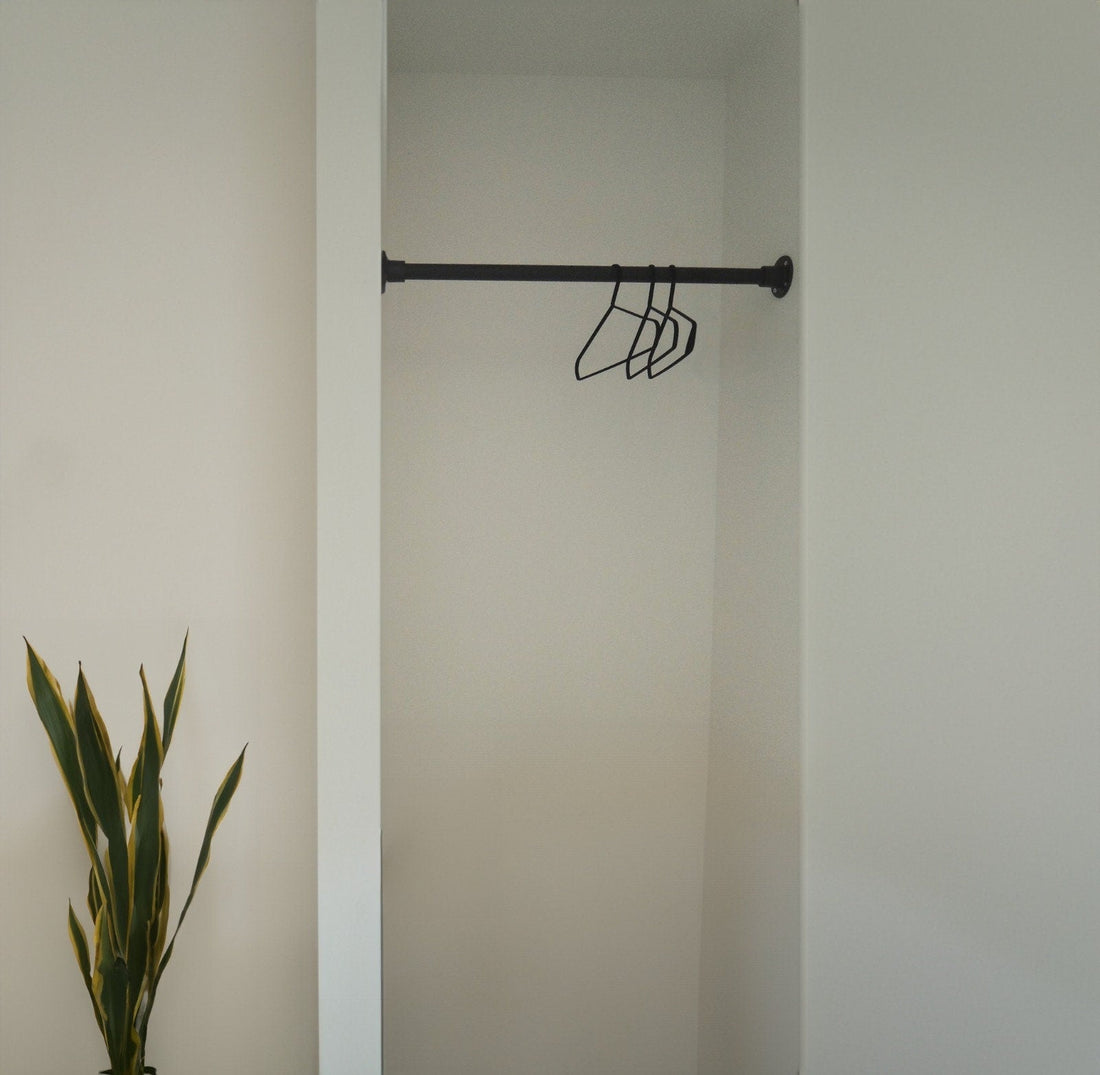 KLENVA Wall to wall Changing Room Curtain Rail Clothes - Rack n Rail