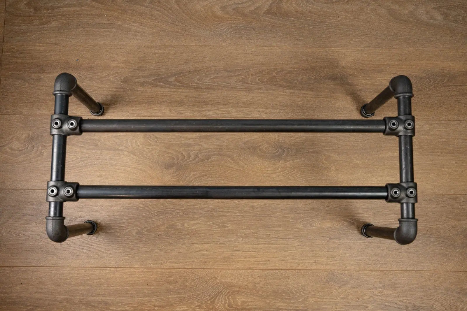 KOLPA Free standing Metal Pipe Shoe Rack - Rack n Rail