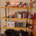 KRYNA Industrial Vintage Style Bookshelf Unit - Rack n Rail