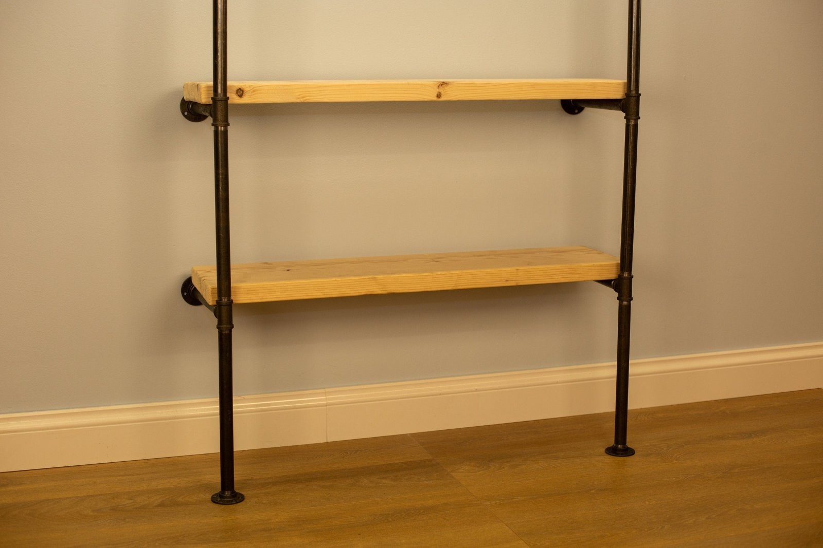 LINTRA 3 Tiered shelf clothing rack - Rack n Rail