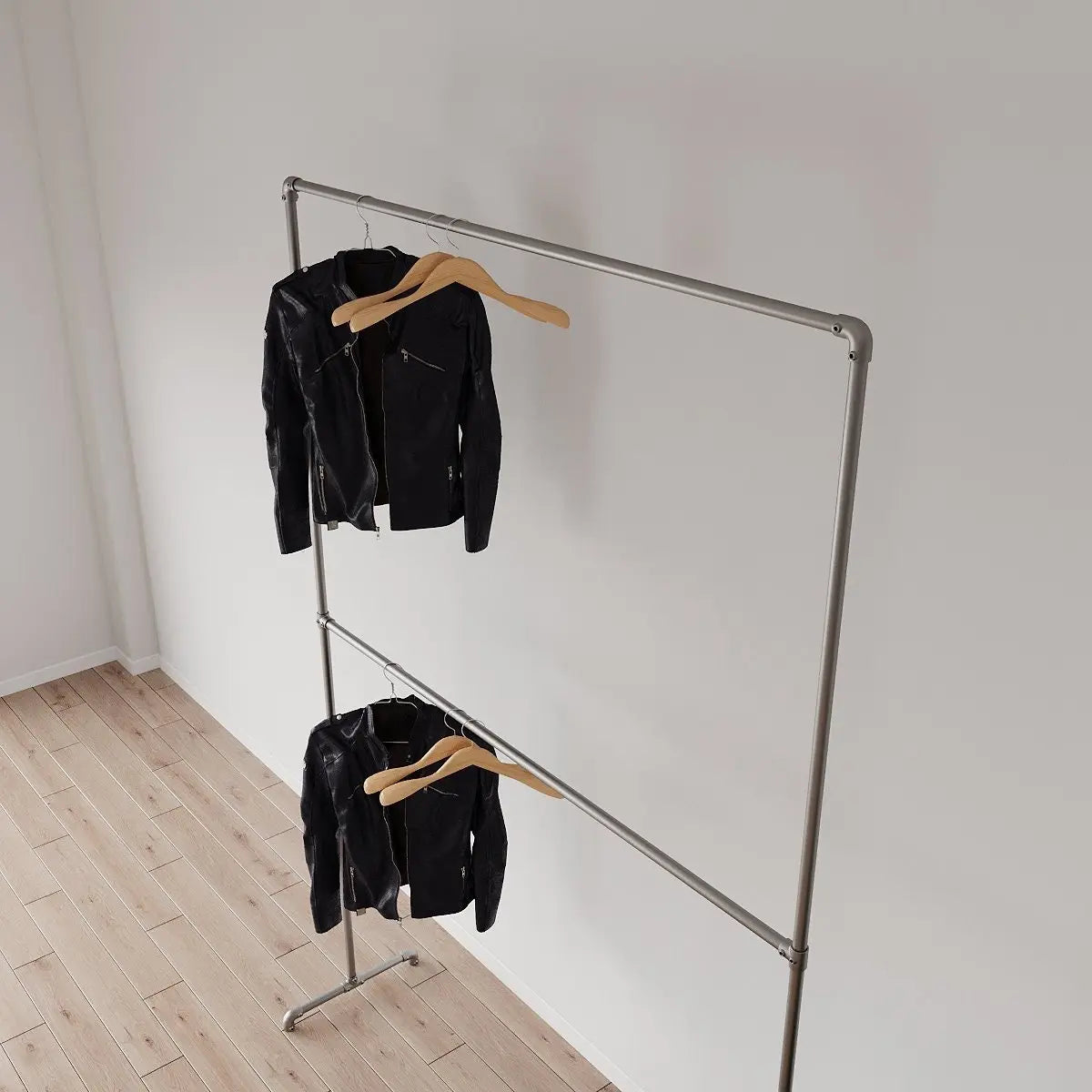 LOKRA Industrial Clothing Rack - Rack n Rail