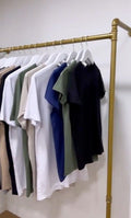 LORMA Gold Wall mounted clothing rack - Rack n Rail