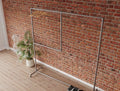 MELKO Industrial Pipe Clothing Rail - Rack n Rail