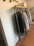 NODREK Free Standing Clothing Rack with Shelf - Rack n Rail