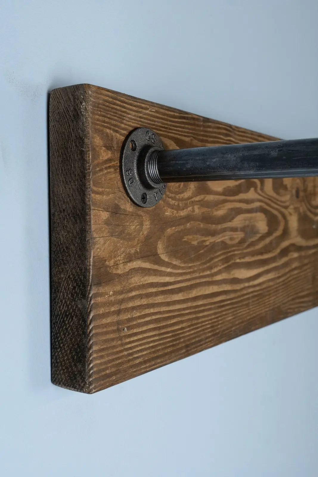NOVRA Industrial - Style Wall Mounted Clothes Rail - Rack n Rail