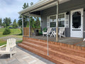 PILVA Outdoor Stair Railing Variable Angle Handrail - Rack n Rail