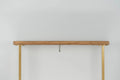 ROBNO Industrial Wooden Console table - Rack n Rail