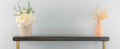ROBNO Industrial Wooden Console table - Rack n Rail