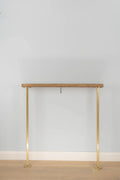 ROBNO Industrial Wooden Console table - Rack n Rail