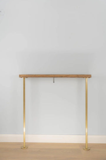 ROBNO Industrial Wooden Console table - Rack n Rail