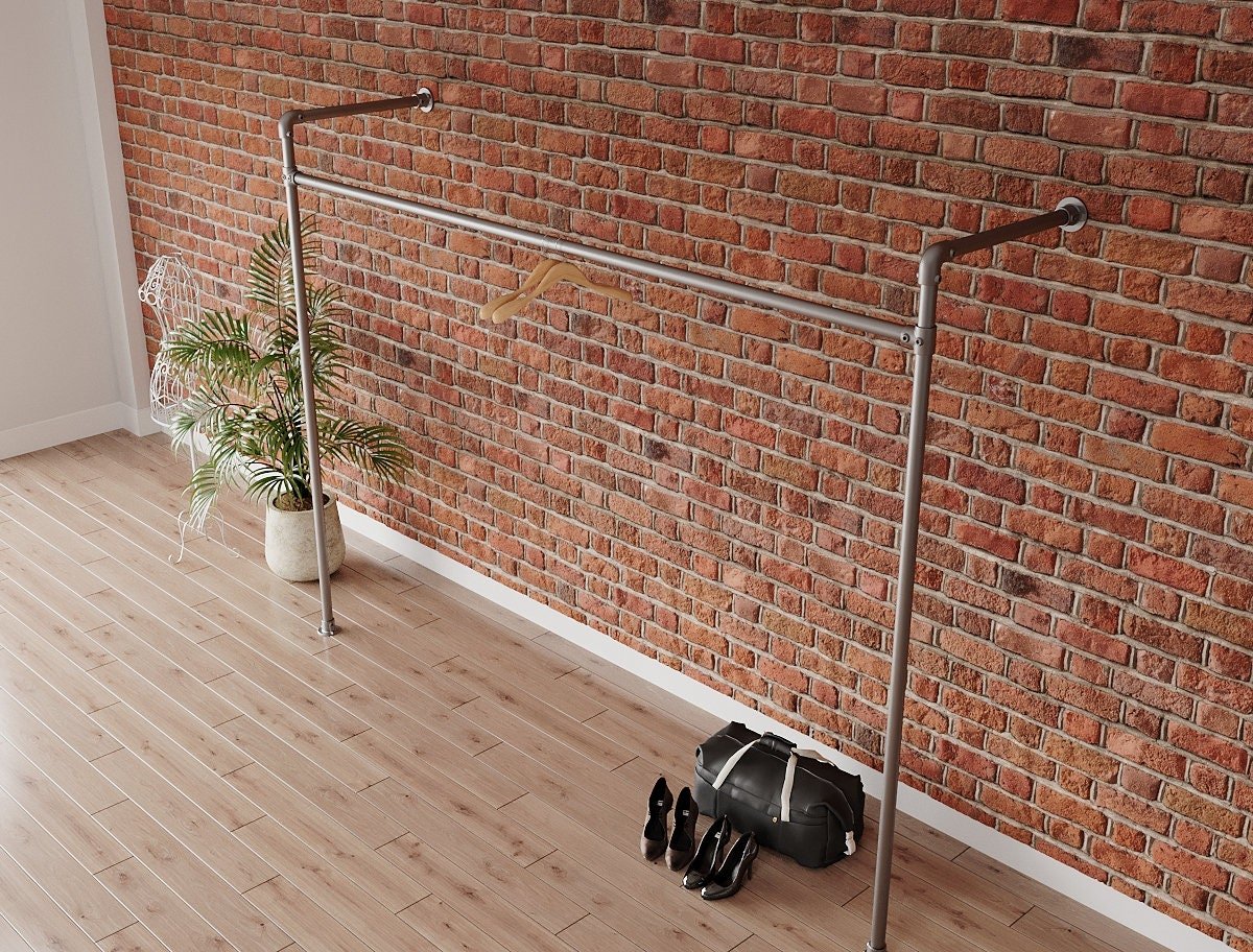 TOLVO Wall Mounted Clothing Rack - Rack n Rail