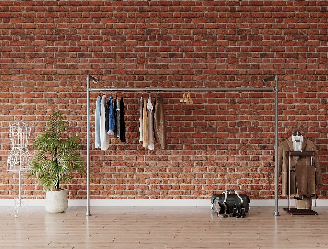 TOLVO Wall Mounted Clothing Rack - Rack n Rail